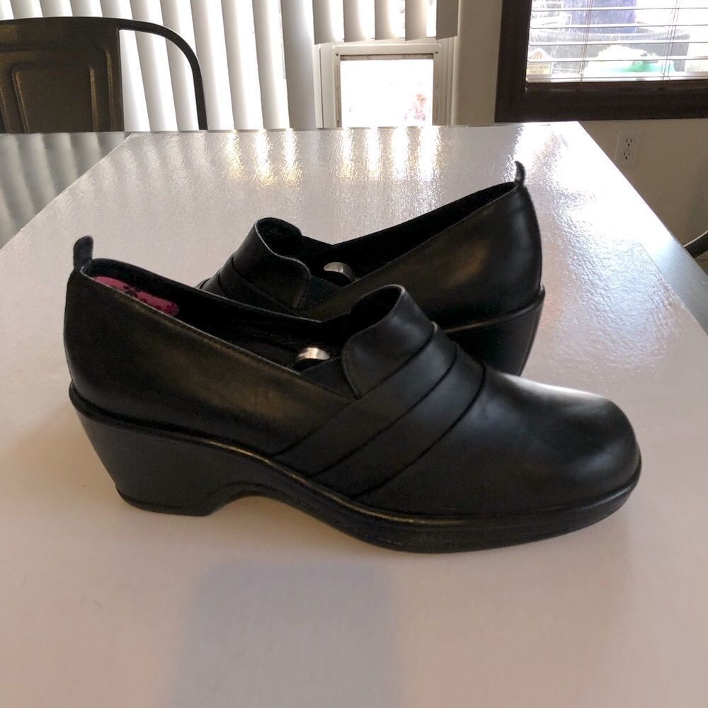 DANSKO Women’s Black Leather Shoes Size 40